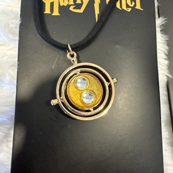 New Bioworld Lootcrate Harry Potter Deathly Hallows Pocket Watch and time turner - Picture 2 of 6